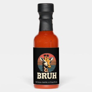 Funny Animal Giraffe Meme Face Festive Xmas T-Shir Hot Sauces