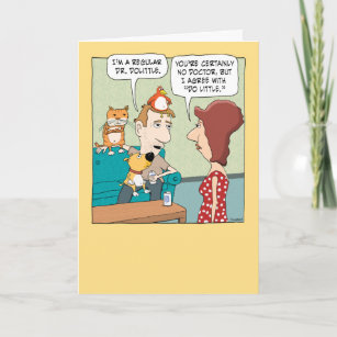 Funny Animal Magnetism Anniversary Card