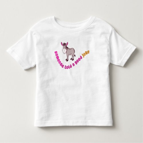 Funny Animal Toddler Girl T_shirt 