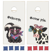 Funny Animals Cornhole Game Set