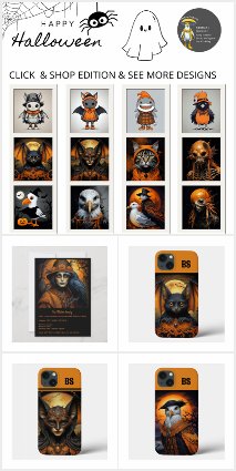 Funny animals in halloween disguise – spooky Humor