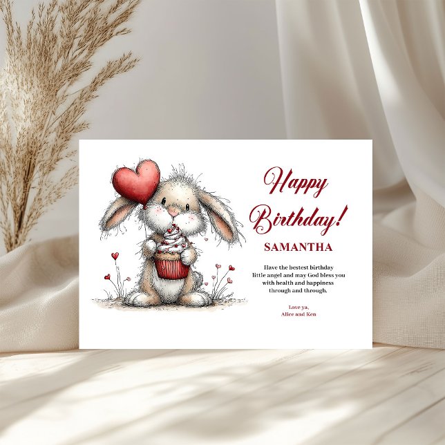 Funny Animals Personalized kids greeting card (Funny Animals Personalized kids greeting card)