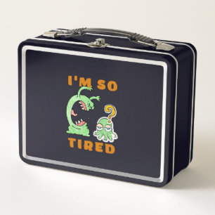 Funny Animals Sarcastic Cute Metal Lunch Box