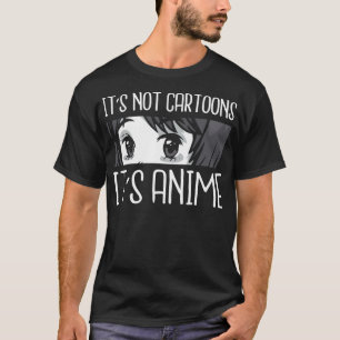 Funny Anime Fan Quote Japanese Cartoon Graphic T-Shirt