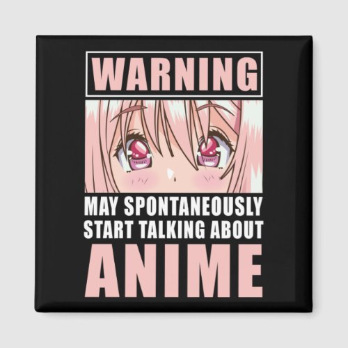 Funny Anime Girl Japanese Otaku Manga Japan Magnet