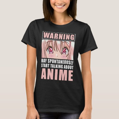 Funny Anime Girl Japanese Otaku Manga Japan T_Shirt