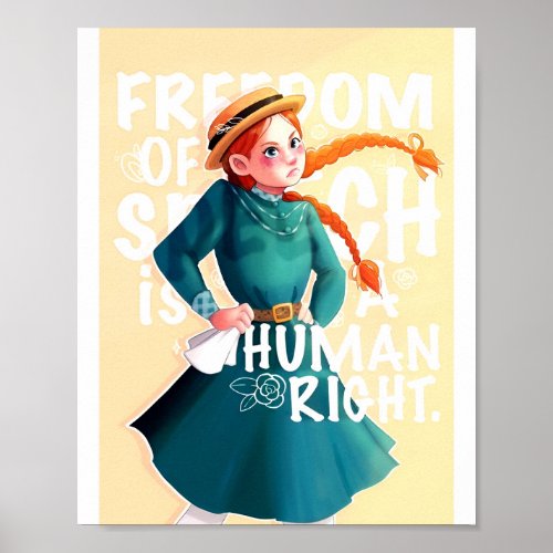 Funny Anne of Green Gables Poster