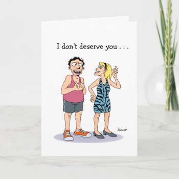 Funny Anniversary Card by TomR1953 at Zazzle