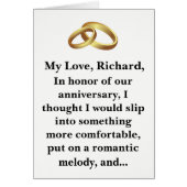 Funny Anniversary Card (Front)