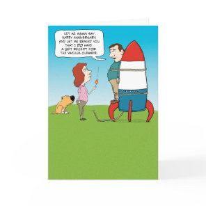 Funny Anniversary Card: Lighting the Fuse Card