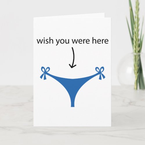 Funny Anniversary Gift For Wife and Girlfriend Card