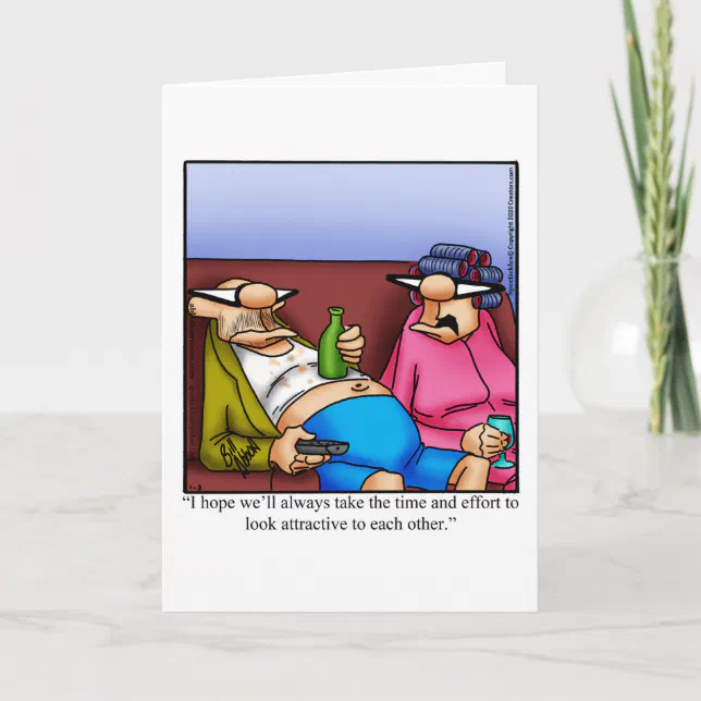 Funny Anniversary Greeting Card | Zazzle