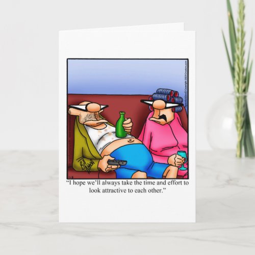 Funny Anniversary Greeting Card