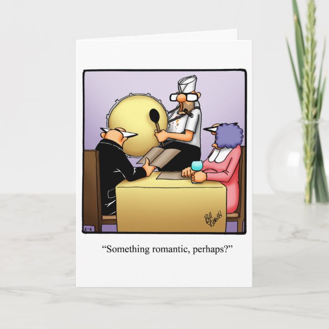 Funny Anniversary Greeting Card (Front)