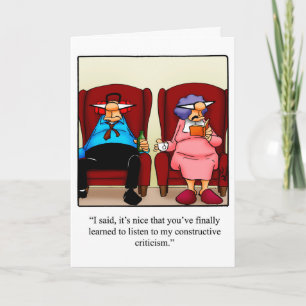 Funny Anniversary Greeting Card