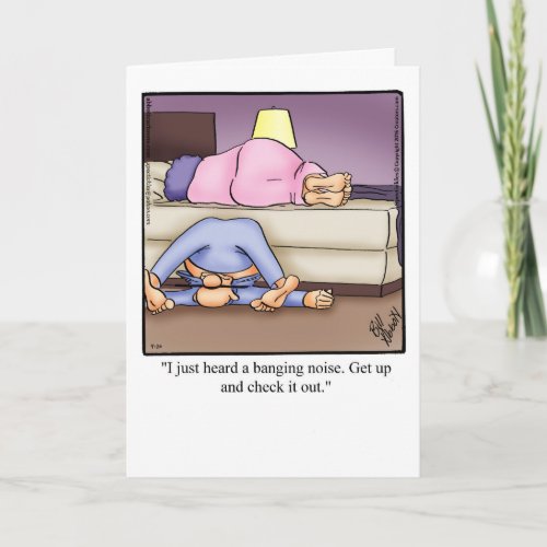 Funny Anniversary Greeting Card For Him