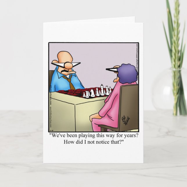 Funny Anniversary Greeting Card for Him (Front)