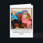 Funny Anniversary Greeting Card For Them<br><div class="desc">Enjoy spreading the laughter with this hilarious happy anniversary greeting card by artist Bill Abbott; send some laughs along with your love. Bill Abbott's cartoon "Spectickles" the internationally syndicated comic has also appeared in Hallmark U.K.,  Reader's Digest and other fine magazines!</div>