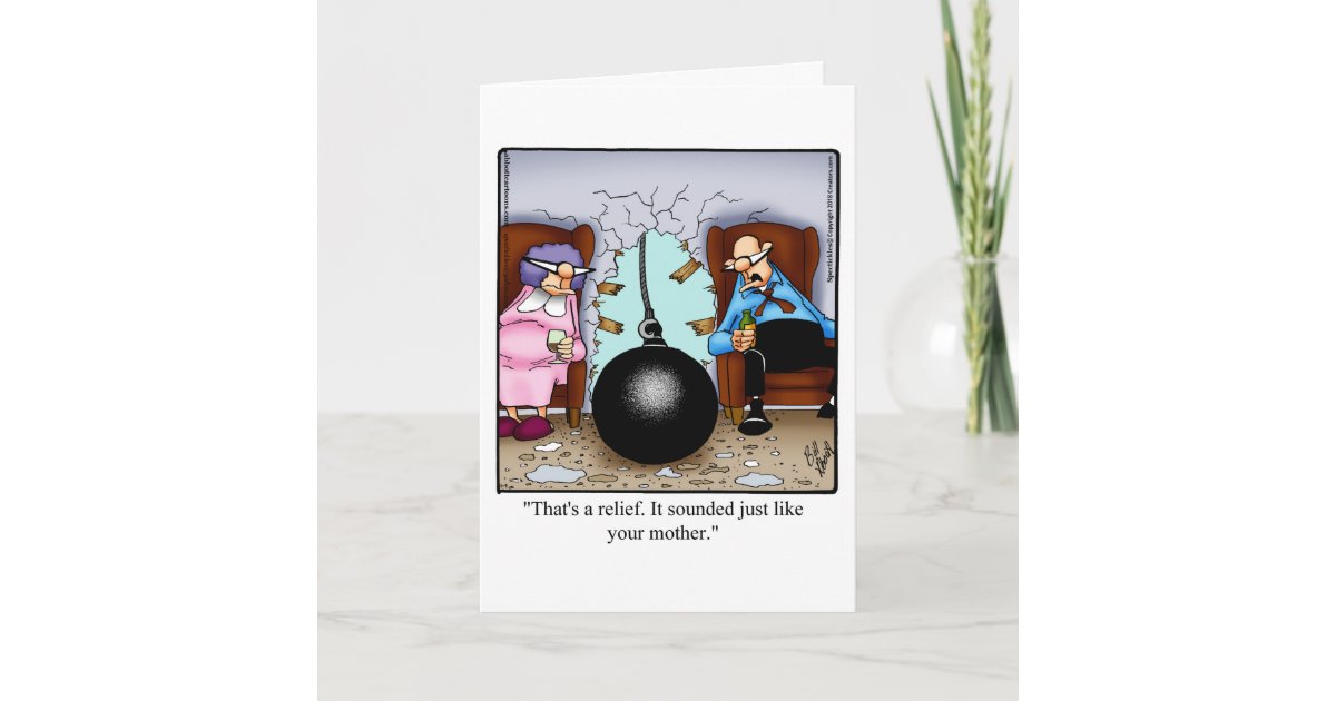 Funny Anniversary Greeting Card For Wife