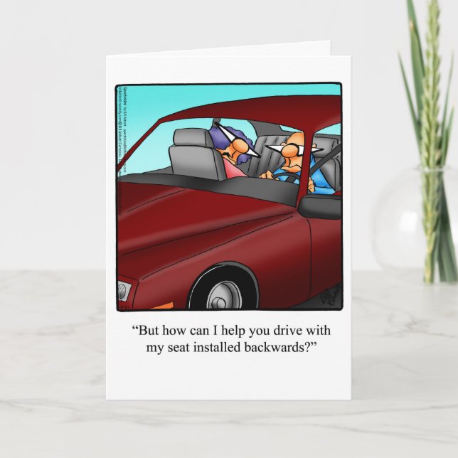 Funny Anniversary Humor Card For Him (Front)
