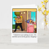 Funny Anniversary Humor Card For Them (Yellow Flower)