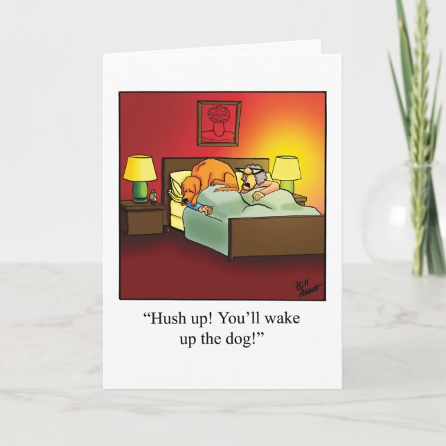 Funny Anniversary Humor Greeting Card  (Front)