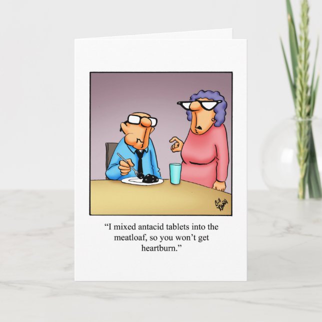 Funny Anniversary Humor Greeting Card  (Front)