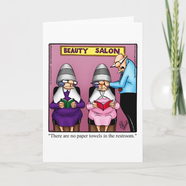 Funny Anniversary Humor Greeting Card (Front)