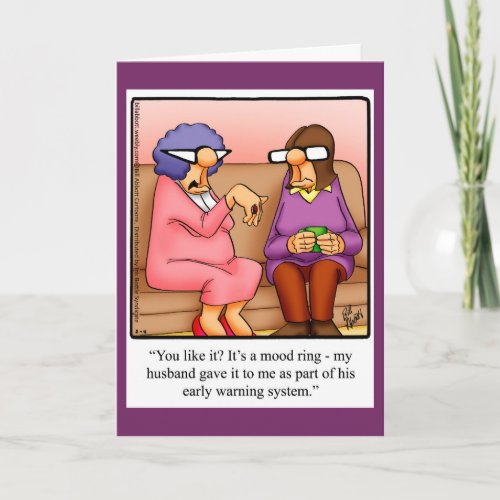 Funny Anniversary Humor Greeting Card