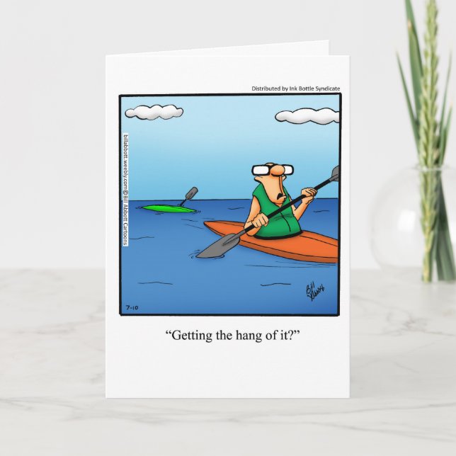 Funny Anniversary Humor Greeting Card (Front)