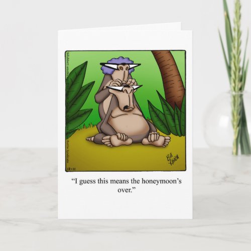 Funny Anniversary Humor Greeting Card
