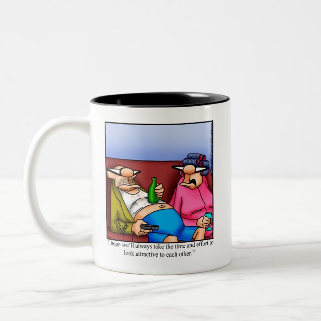 Funny Anniversary Humor Mug For Them (Left)