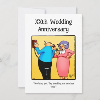 Funny Anniversary Party Invitation by Spectickles at Zazzle