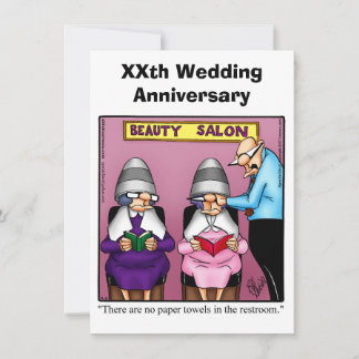 Funny Anniversary Party Invitation