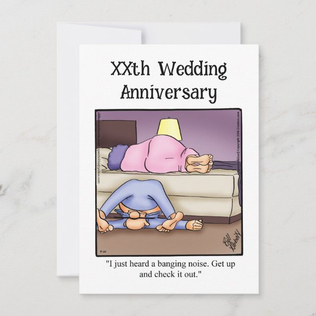Funny Anniversary Party Invitation (Front)