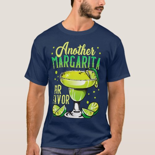 Funny Another Margarita Por Favor Drinking Pun T_Shirt