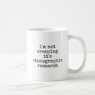 Funny Anthropologist Ethnographic Research Coffee Mug