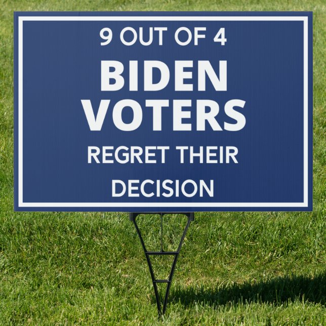 Funny Anti-Biden Sign (Insitu)