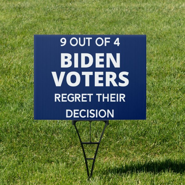 Funny Anti-Biden Sign (Insitu)