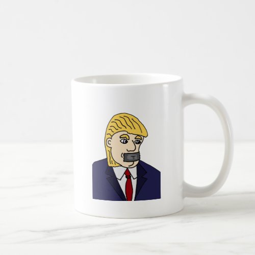 Funny Anti Donald Trump Political Cartoon Coffee Mug