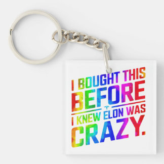 Funny Anti-Elon Musk Vinyl Sticker for Cars & Wind Keychain