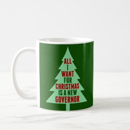 Funny Anti Governor Abbott Christmas Tree Holiday Coffee Mug