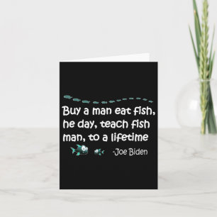 Funny Anti Joe Biden Political Funny Sarcastic Fis Card