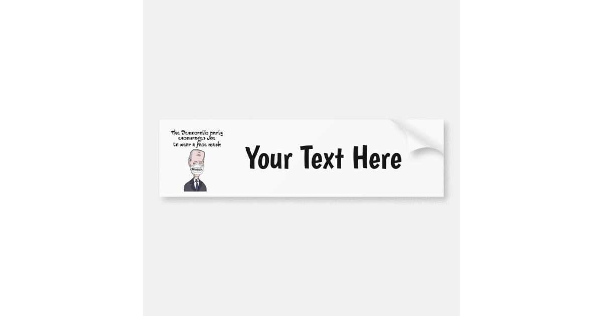 Lets Go Brandon FJB funny anti joe Biden Bumper St Bumper Sticker