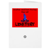 Funny anti Labor Cards (Back)