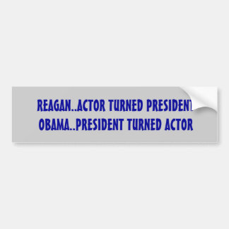 Funny, anti Obama Bumper Sticker