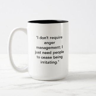 Funny Anti-People Mug | Sarcastic Humor