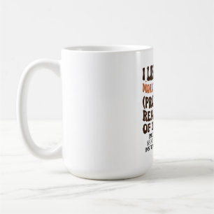 Funny Anti Social Book Club Books More Than People Coffee Mug