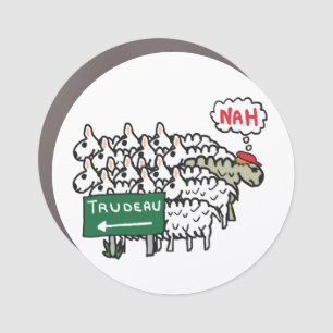 Funny Anti Trudeau Car Magnet