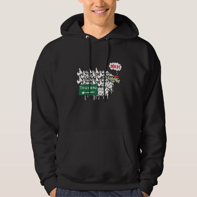 Funny Anti Trudeau Hoodie (Front)